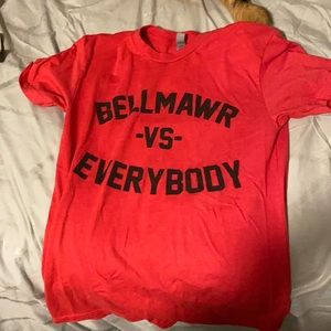 Red belmawr vs everybody shirt